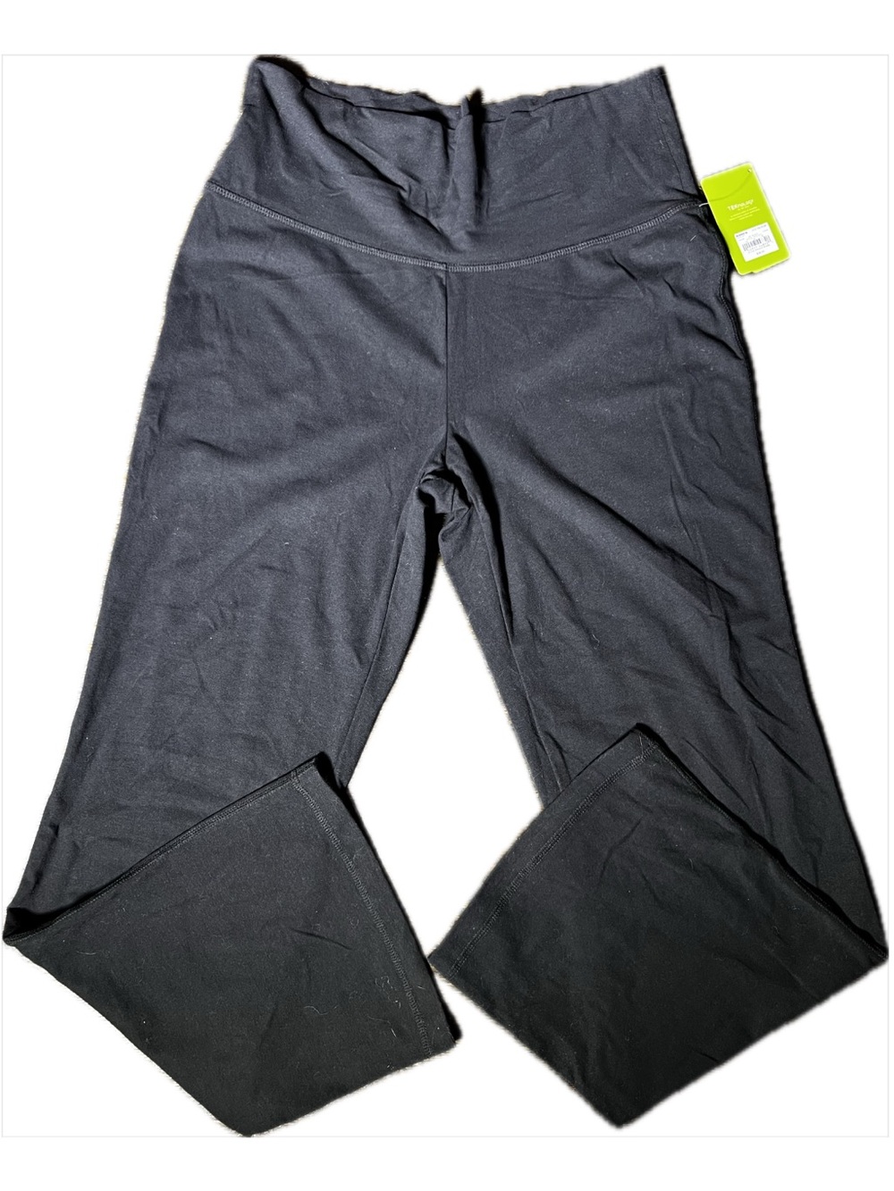 NWT TEKnology by Tek Gear Black Fit & Flare Yoga Pants Medium